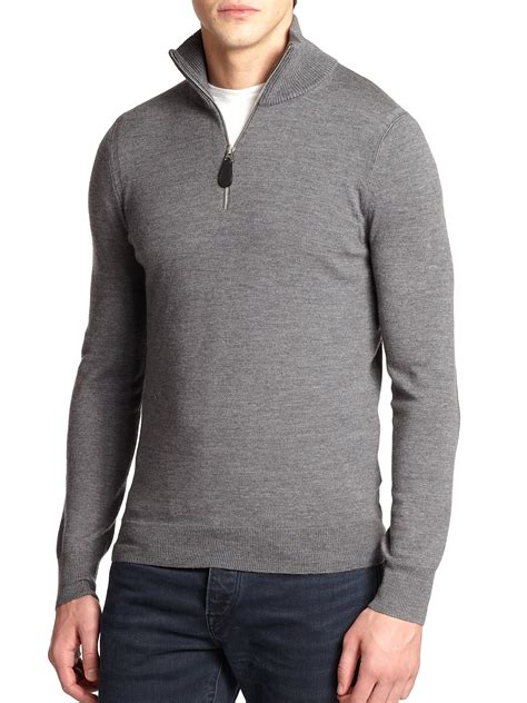 burberry sweater grey|burberry jumpers for men.